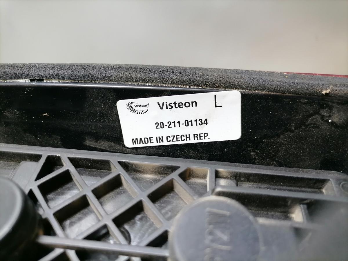 VW Caddy 2K original R&uuml;cklicht R&uuml;ckleuchte Schlussleuchte links Fl&uuml;gelt&uuml;ren Bj.2007